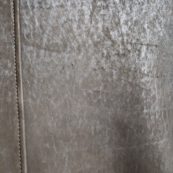 Vintage Danier long soft leather overcoat jacket color Chocolate brown - Picture 7 of 7